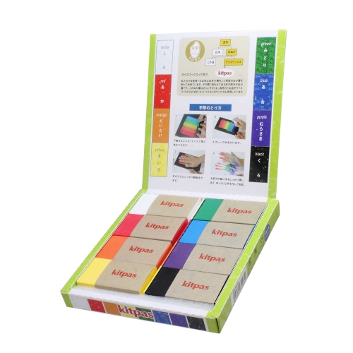 Block voskové pastelky na sklo a papier 8ks