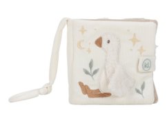 Závesná textilná knižka s aktivitami Newborn Naturals