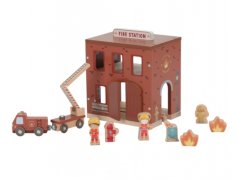 Hasičská stanica drevená