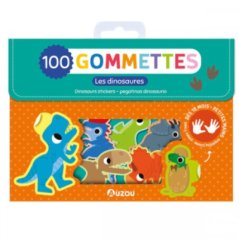 Odlepiteľné nálepky pre deti Dinosaurus 100ks