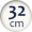 32 cm