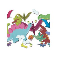 Znovupoužiteľné samolepky s predlohami Dinosaury 200ks