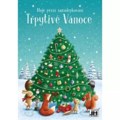 Vianočná samolepková knižka Třpytivé Vánoce