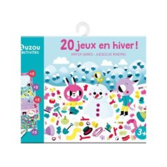 20 mini hier a aktivít s fixkou V zime