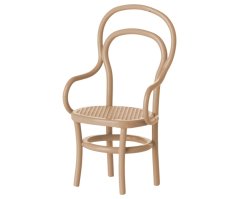 Vintage stolička Dark powder