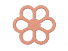 Hryzátka silikónové Flowers Coral Rose