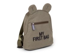Detský batoh My First Bag Canvas Khaki