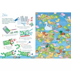 Kniha so samolepkami Milujeme přírodu Recyklujeme