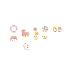 Kreatívna sada Výroba šperkov Drevené korálky Dúhová krajina