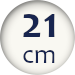 21 cm