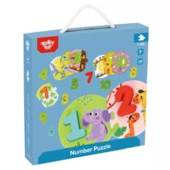 Puzzle Priraď čísla
