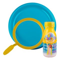 Sada Obruč na bubliny s tanierom + tekutina 250ml