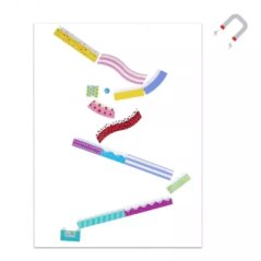 Magnetická fólia na stenu biela