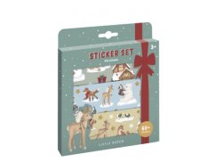 Sada so samolepkami Vianoce