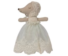 Baby myška v šatách Mint
