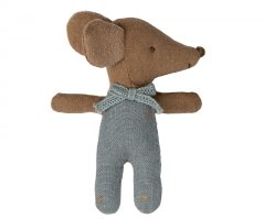 Myška Baby v škatuľke od zápaliek Blue