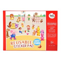 Znovupoužiteľné nálepky City Park