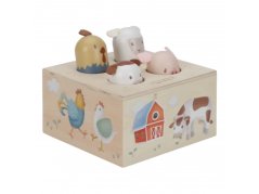 Vyskakovacie zvieratká so zvukmi Farma