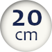 20 cm