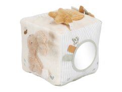 Kocka textilná s aktivitami Newborn Naturals
