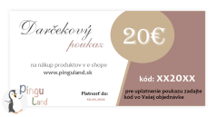 Darčekový poukaz v hodnote 20 €