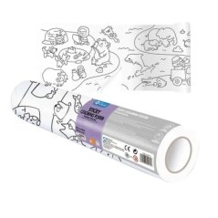 Samolepiaca omaľovánka v rolke Zvieratká 3m