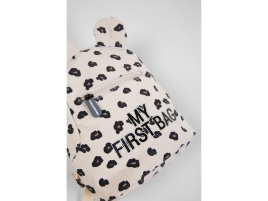 Detský batoh My First Bag Canvas Leopard