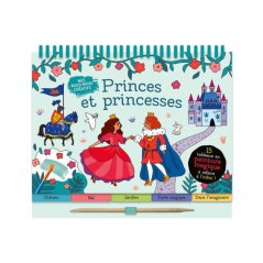 Maľovanie vodou Princezné