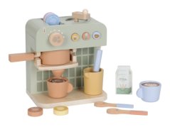 Kávovar na kapsule drevený