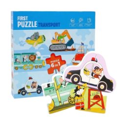 Prvé puzzle Doprava 6v1