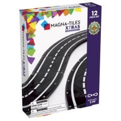 Magnetická stavebnica Xtras Roads 12ks