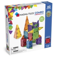 Magnetická stavebnica Combo 62ks