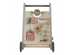 Chodítko s aktivitami drevené Farma