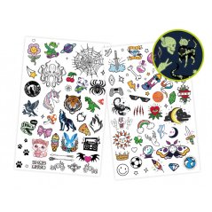 Dočasné tetovanie Fosforeskujúce