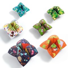 Origami so samolepkami Nebo peklo raj