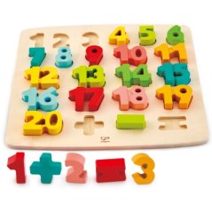 Vkladacie puzzle Čísla