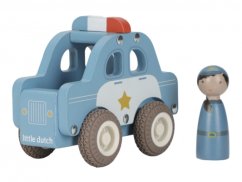 Policajné auto drevené