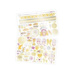 Dočasné tetovanie - metalické