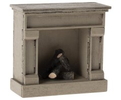 Miniatúrny krb Off white