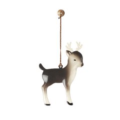 Kovová ozdoba Bambi Grey