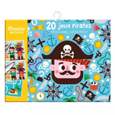 20 mini hier a aktivít s fixkou Piráti