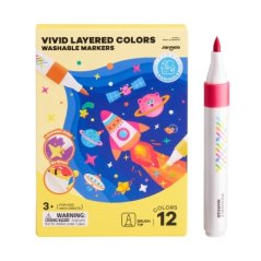 Vivid layered Fixky Umývateľné 12ks