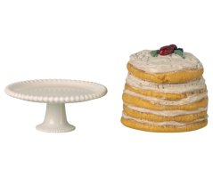 Torta s podnosom pre myšky Off white