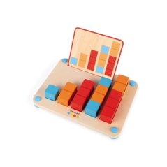 Počítanie s predlohami Montessori
