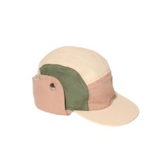 Šiltovka s ochranou krku s UV ochranou Green Natural Pink