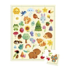 Puzzle v kufríku Príroda