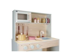 Kuchynka s mikrovlnkou mint