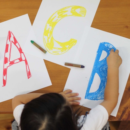 Voskové pastelky na sklo a papier Nature 6ks