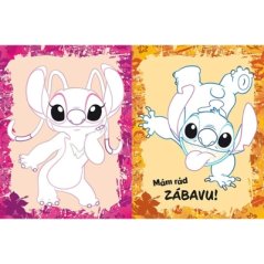 Omalovánky s tetováním Lilo & Stitch