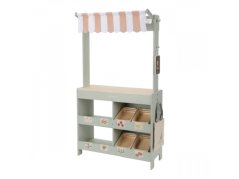 Predajný stánok s doplnkami drevený